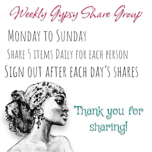 SIGN UP 🔥 Weekly Wandering Gypsies Share Group Mon 12/9 - Sun 12/15 🥳 - Picture 2 of 7